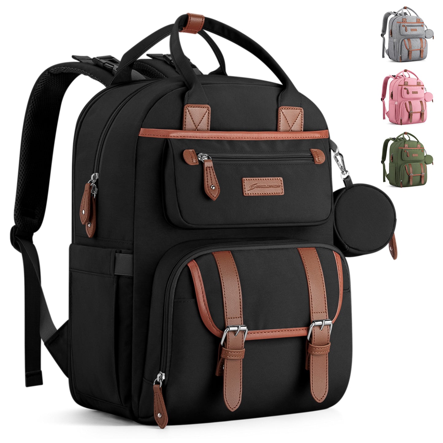 Maelstrom Diaper Bag, 23L-30L Expandable Diaper Backpack