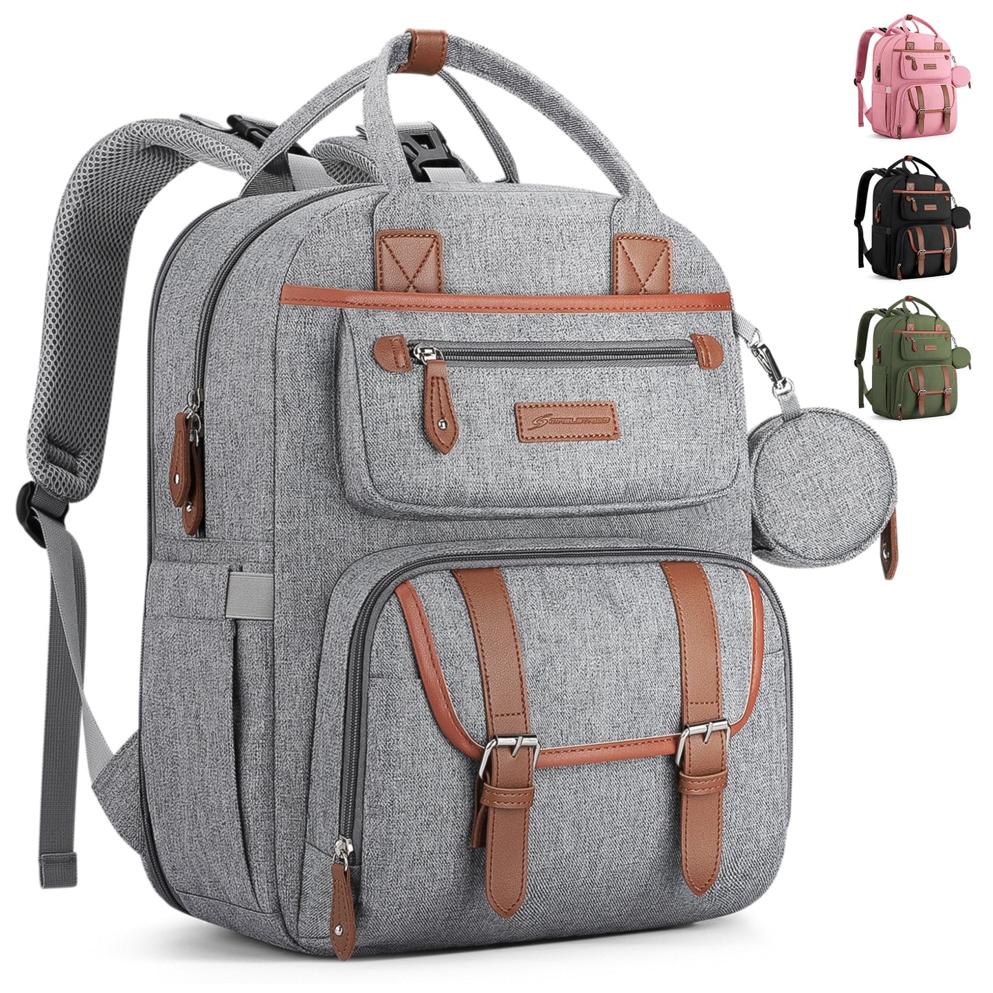 Maelstrom Diaper Bag, 23L-30L Expandable Diaper Backpack