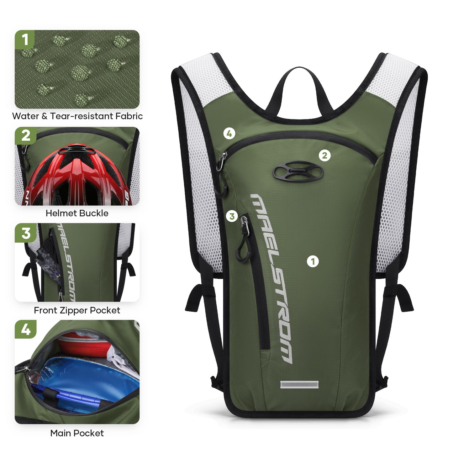 Maelstrom 2L Running Hydration Vest,Hiking Backpack