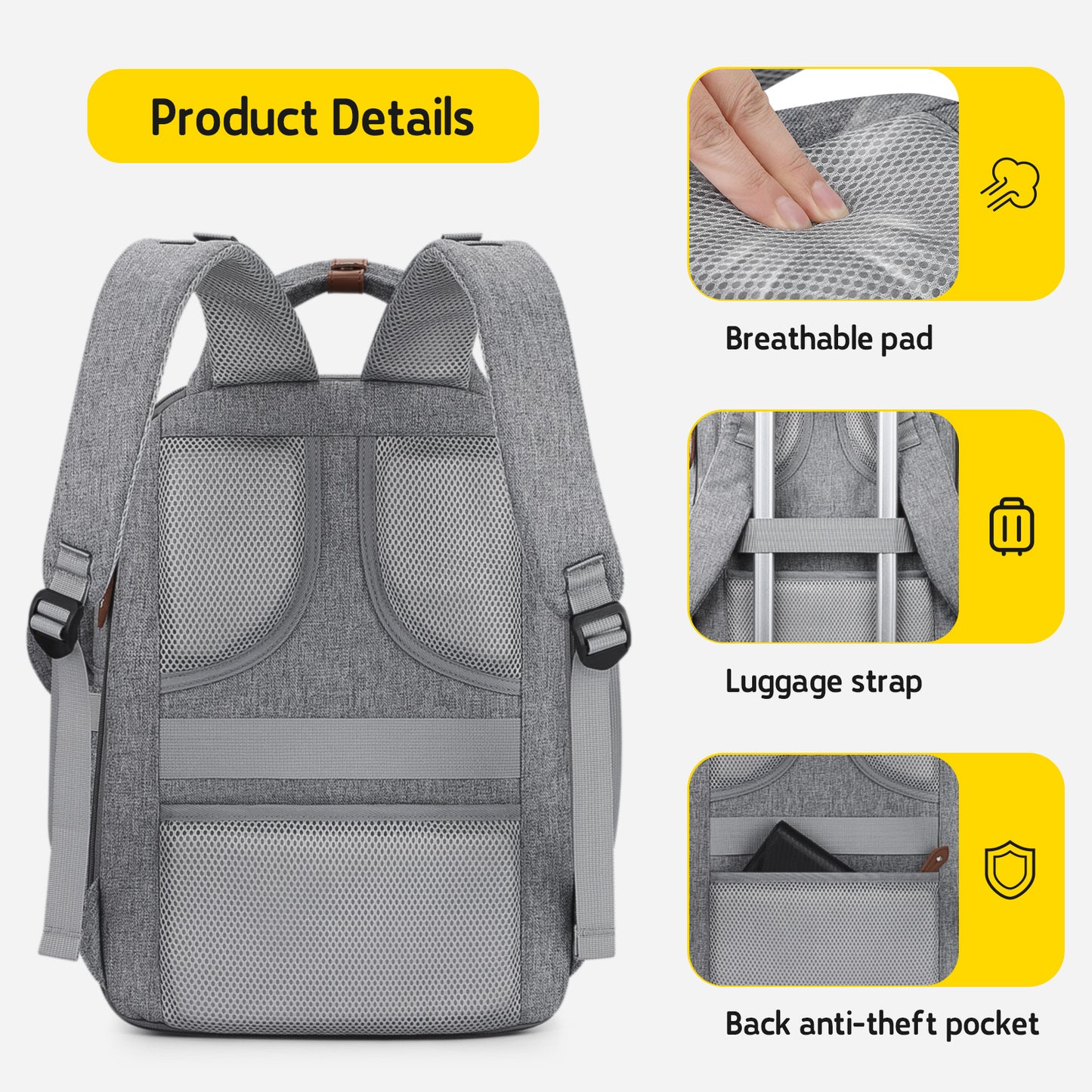 Maelstrom Diaper Bag, 23L-30L Expandable Diaper Backpack
