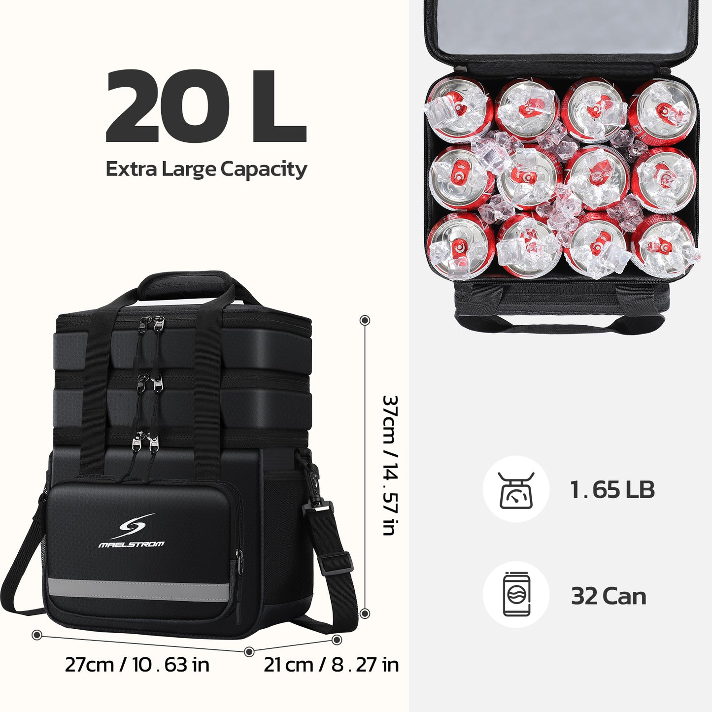 Maelstrom Lunch Box,Insulated Lunch Bag Women/Men, Lunch Tote Bag