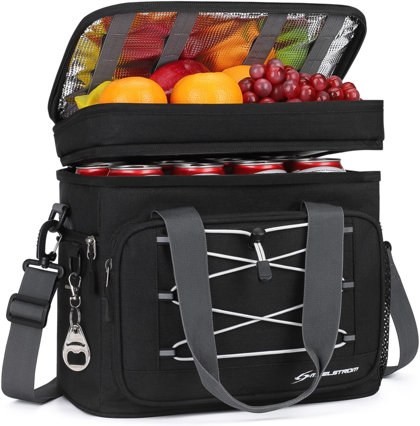 Maelstrom Soft Cooler Bag,24/30/60/75 Cans Collapsible Soft Sided Cooler