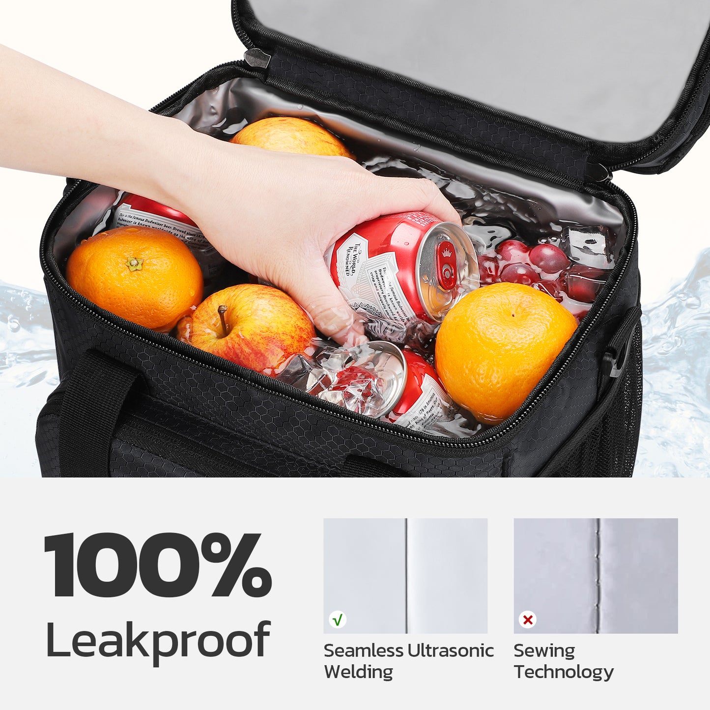Maelstrom Lunch Box,Insulated Lunch Bag Women/Men, Lunch Tote Bag