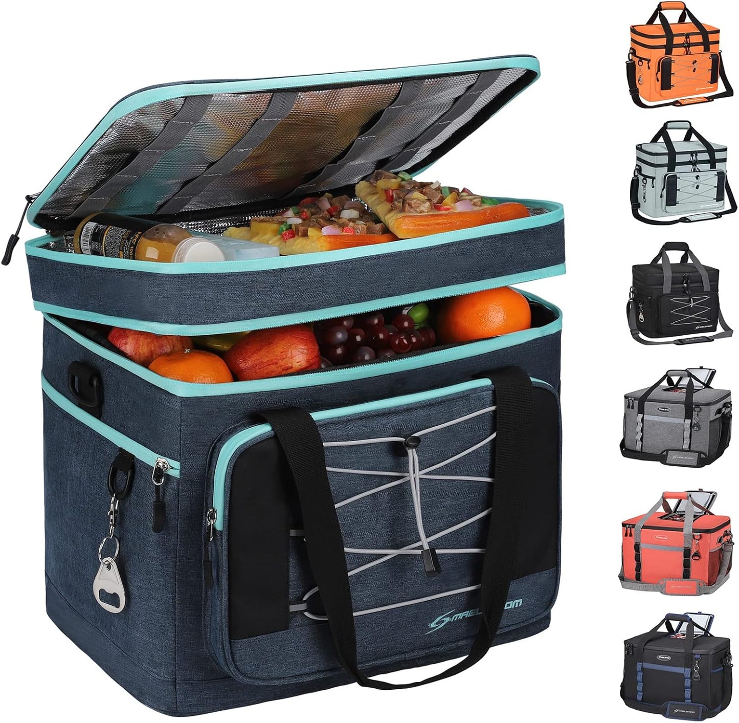 Maelstrom Soft Cooler Bag,24/30/60/75 Cans Collapsible Soft Sided Cooler