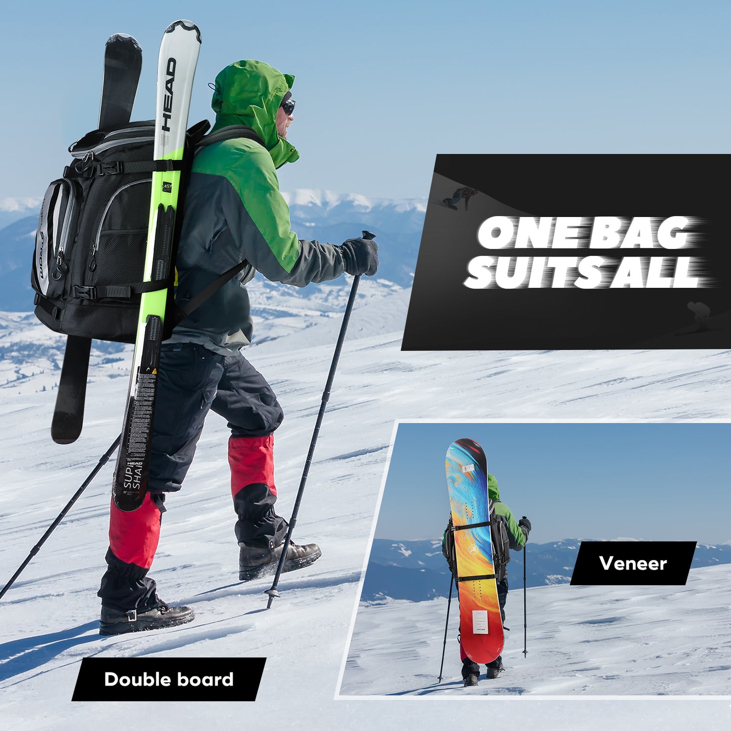 Maelstrom 55L Ski Boot Backpack