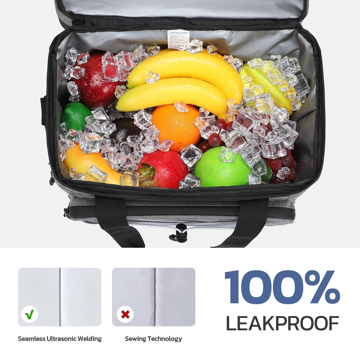 Maelstrom Soft Cooler Bag,24/30/60/75 Cans Collapsible Soft Sided Cooler