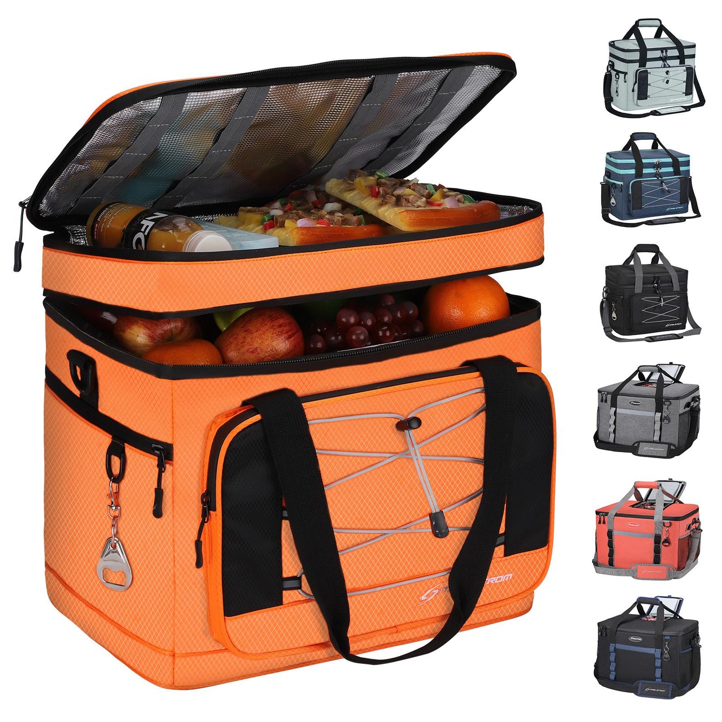 Maelstrom Soft Cooler Bag,24/30/60/75 Cans Collapsible Soft Sided Cooler