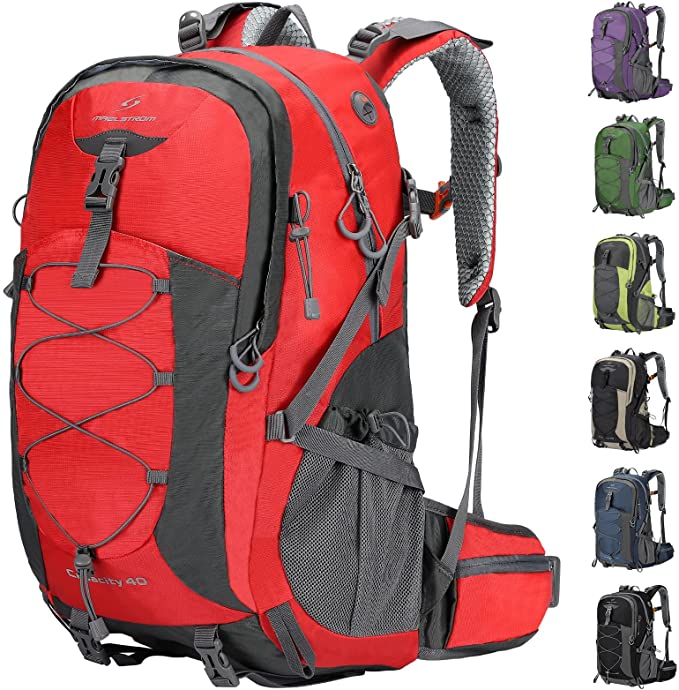 Maelstrom Hiking Backpack,40L Camping Backpack,Lightweight Travel Backpack