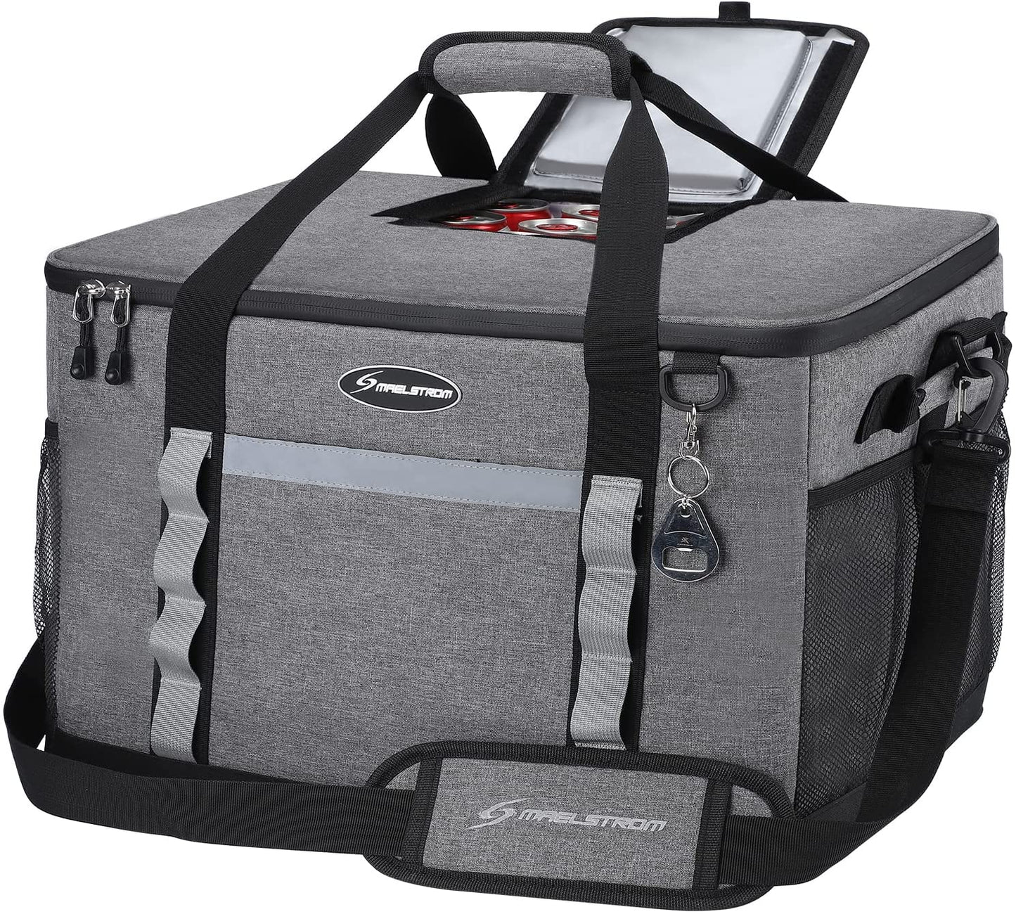 Maelstrom Soft Cooler Bag,75 Cans Collapsible Soft Sided Cooler Bag
