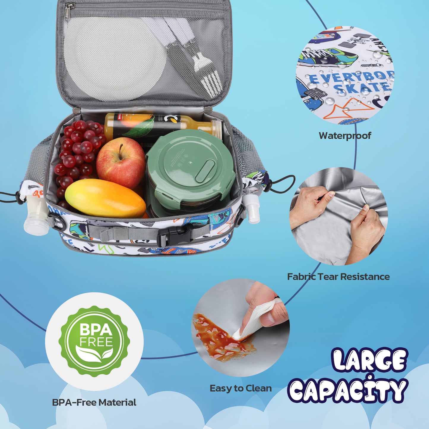 Maelstrom Kids Lunch Box 7L