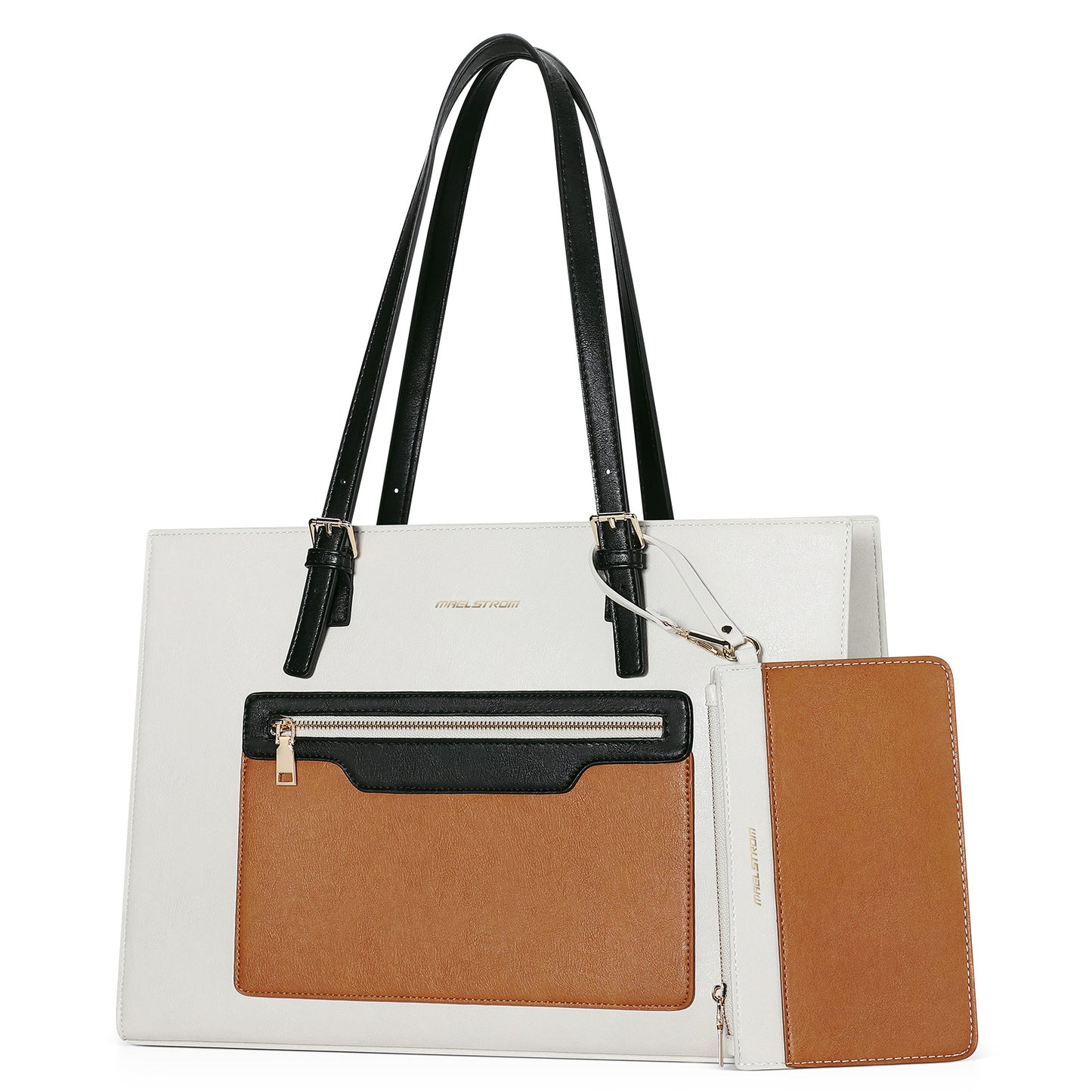 Maelstrom Leather Tote Bag, Laptop Bag for Women