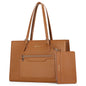 Maelstrom Leather Tote Bag
