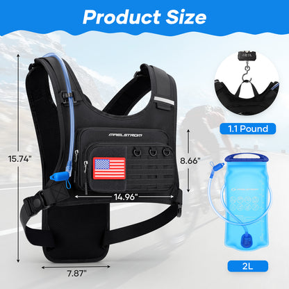 Maelstrom Running Vest, Detachable Hydration Backpack