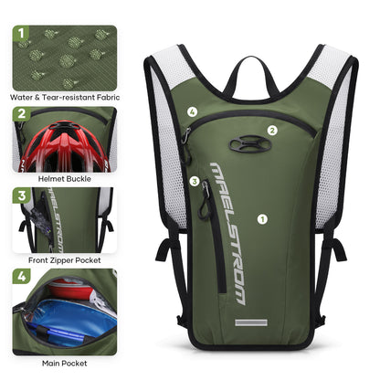 2 in 1 hiking backpack Maelstrom 2L Running Hydration Vest,Hiking Backpack