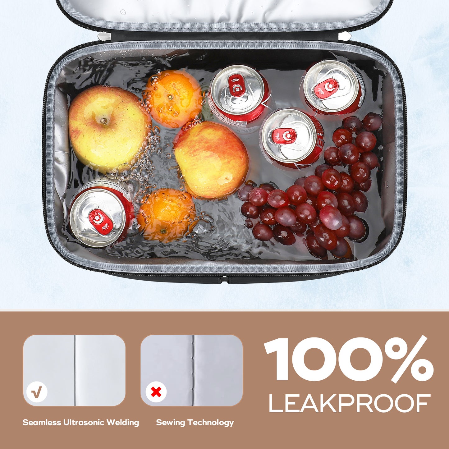 Maelstrom Cooler Backpack, 36 Cans Insulated Backpack Cooler