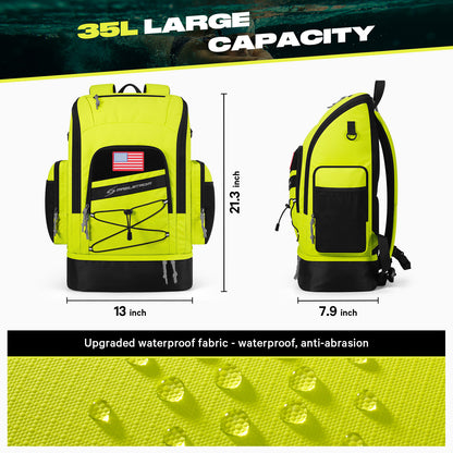Maelstrom Swim Backpack,35L Swimming bag