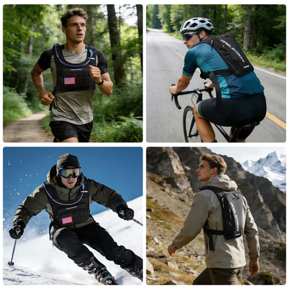 Maelstrom Running Vest, Detachable Hydration Backpack