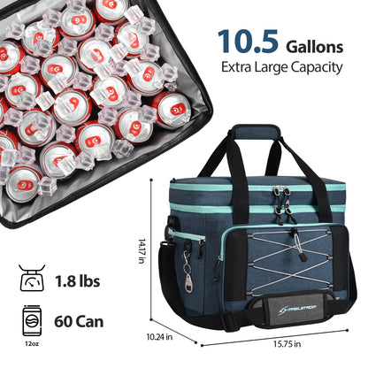 Maelstrom Soft Cooler Bag,Collapsible Soft Sided Cooler,24/30/60/75Cans Beach Cooler