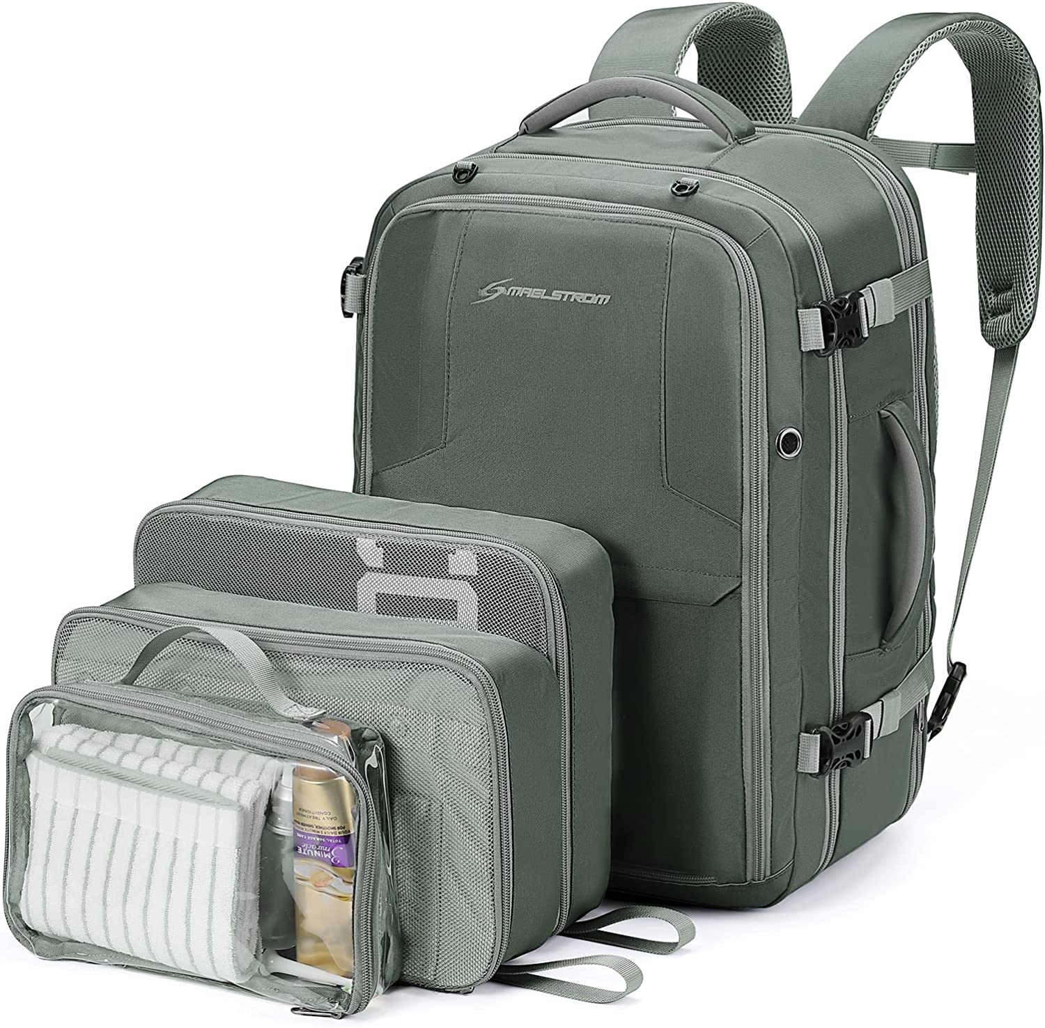 backpack mens 17 x 10 x 9 travel bag Amazon.com: ECOHUB 17" Small Travel Backpack, United Airlines Personal Item  Bag 17x10x9 with 16 Pockets, Water Resistant Rucksacks Fit 15.6" Laptop,  AirTag Pocket, Lightweight Casual Daypack, 25L, Grey Green : Electronics